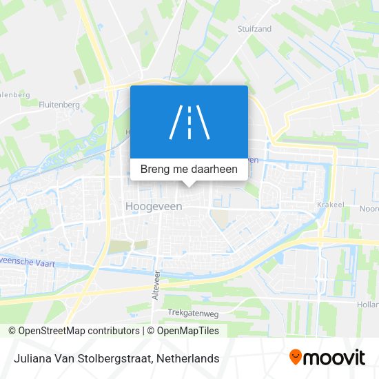 Juliana Van Stolbergstraat kaart