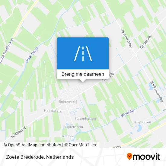 Zoete Brederode kaart