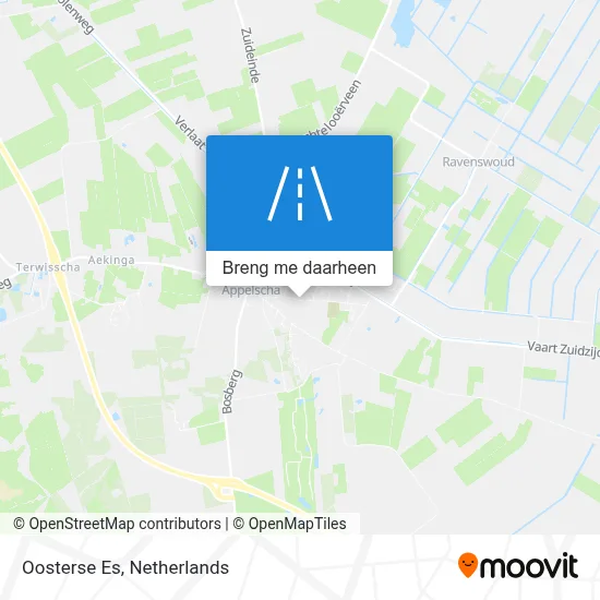 Oosterse Es kaart