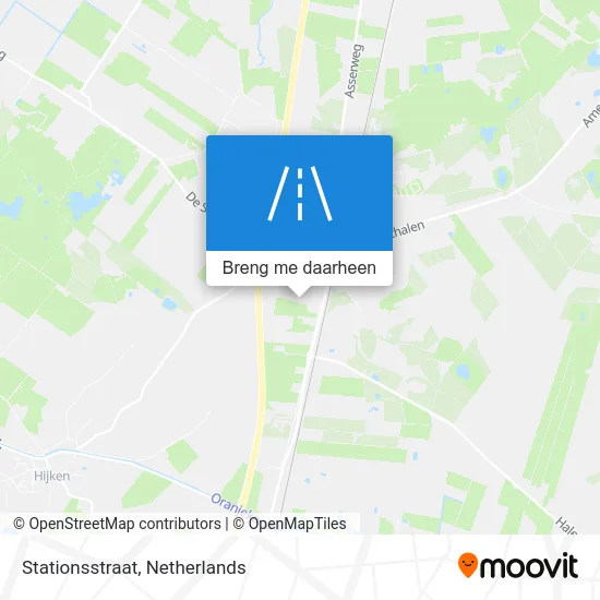 Stationsstraat kaart