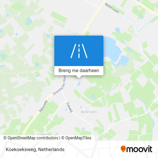 Koekoeksweg kaart