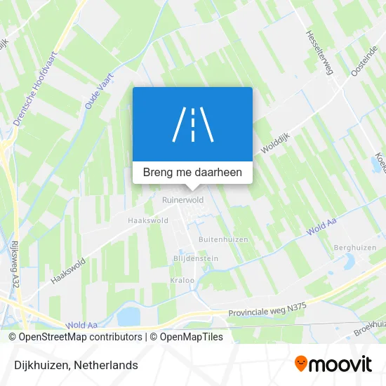 Dijkhuizen kaart