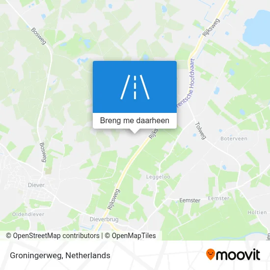 Groningerweg kaart