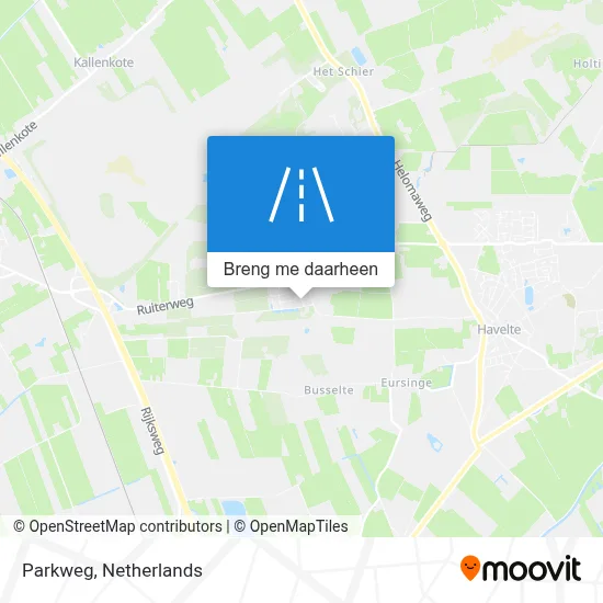 Parkweg kaart