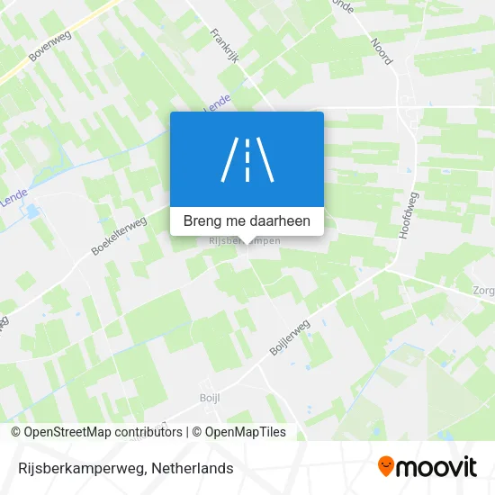 Rijsberkamperweg kaart