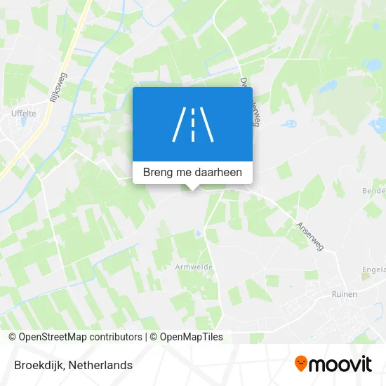 Broekdijk kaart
