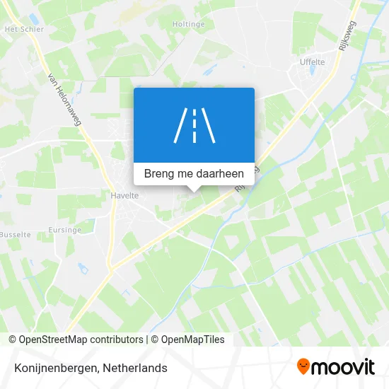 Konijnenbergen kaart