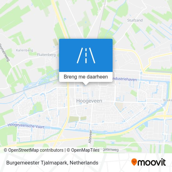 Burgemeester Tjalmapark kaart