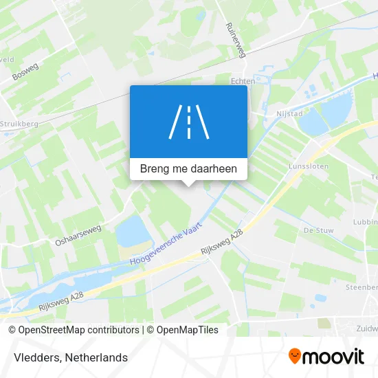 Vledders kaart