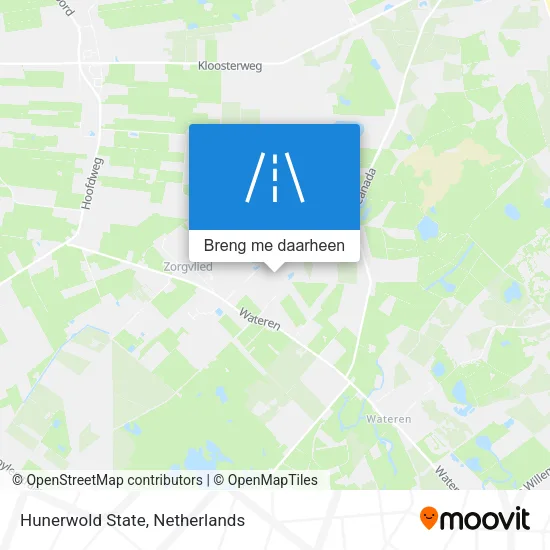 Hunerwold State kaart