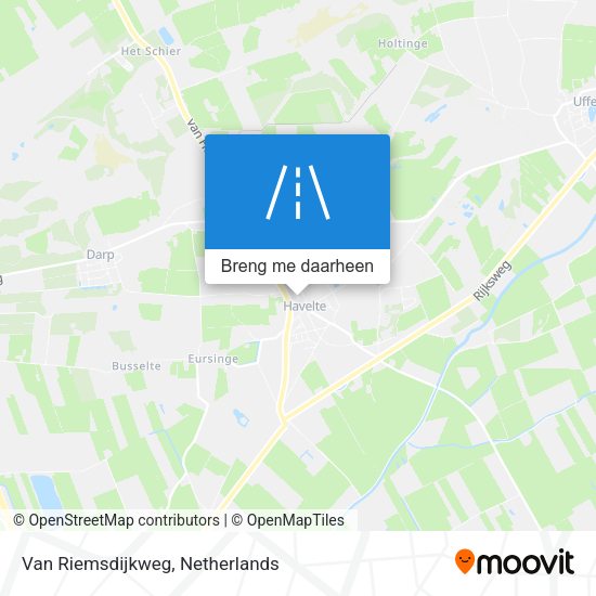 Van Riemsdijkweg kaart