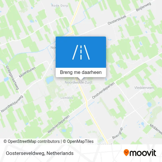 Oosterseveldweg kaart