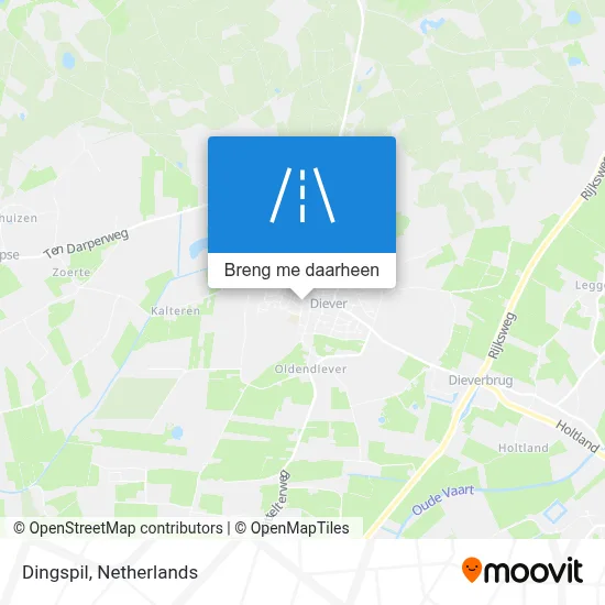 Dingspil kaart
