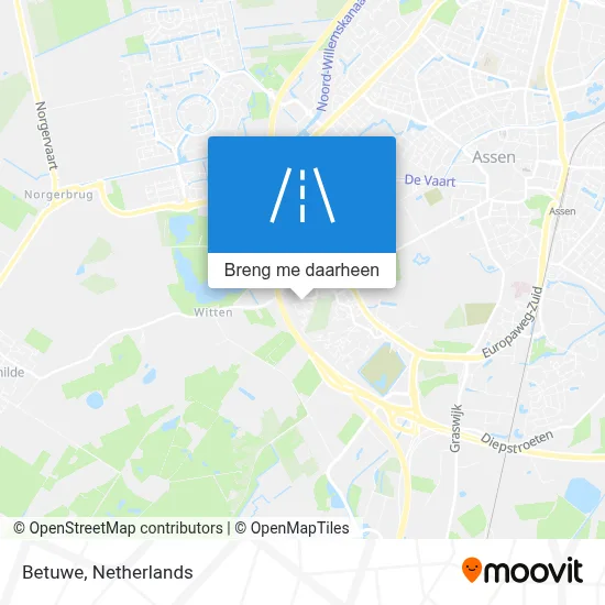 Betuwe kaart