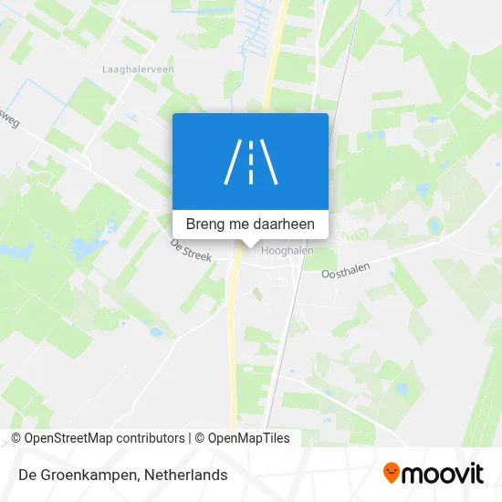 De Groenkampen kaart