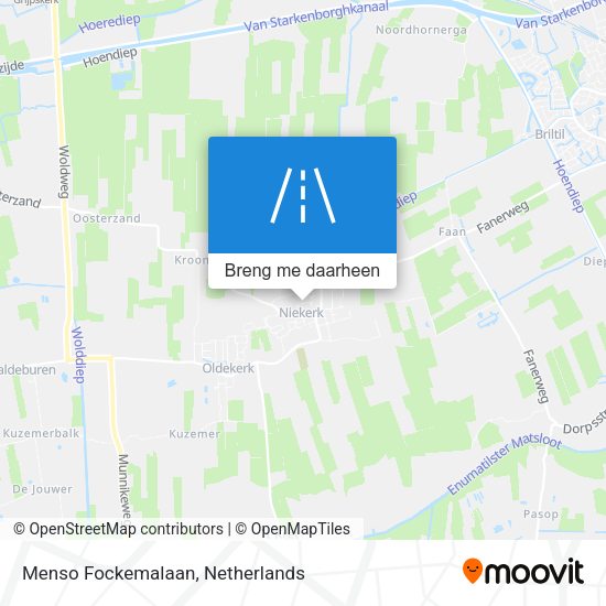 Menso Fockemalaan kaart