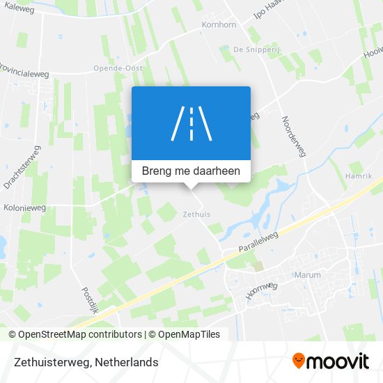 Zethuisterweg kaart