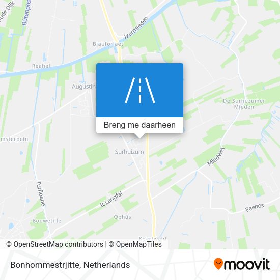 Bonhommestrjitte kaart