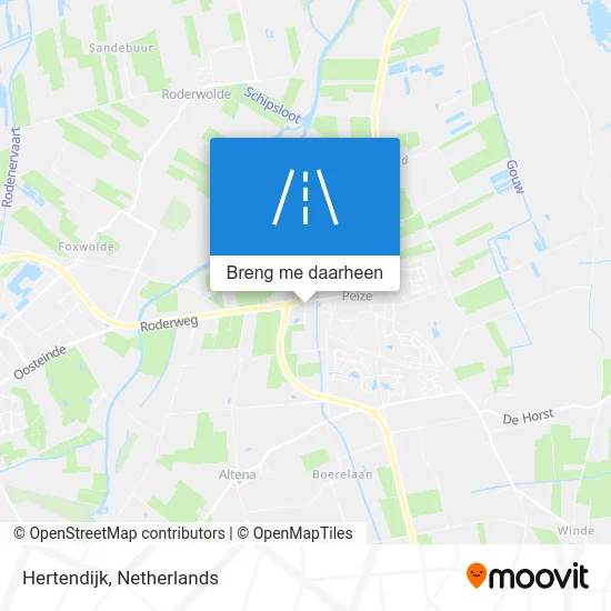 Hertendijk kaart