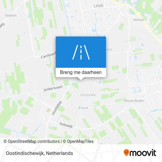 Oostindischewijk kaart