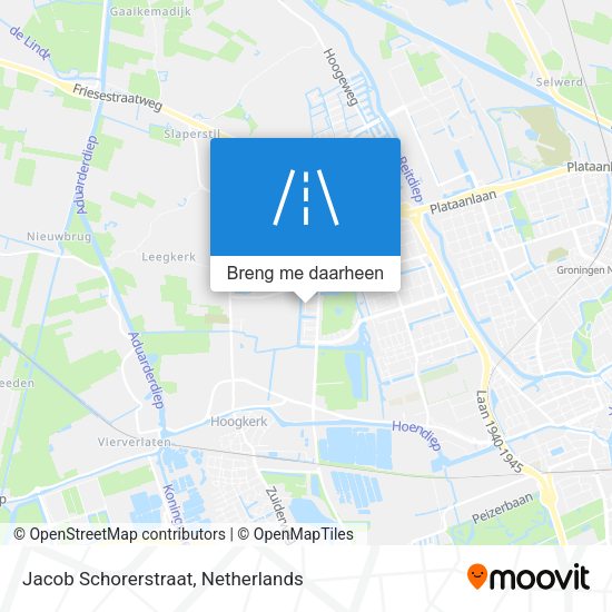 Jacob Schorerstraat kaart
