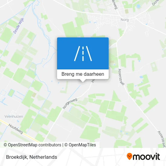 Broekdijk kaart