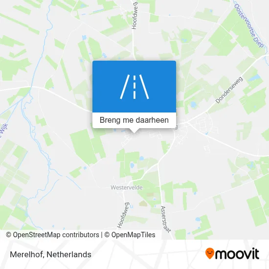Merelhof kaart
