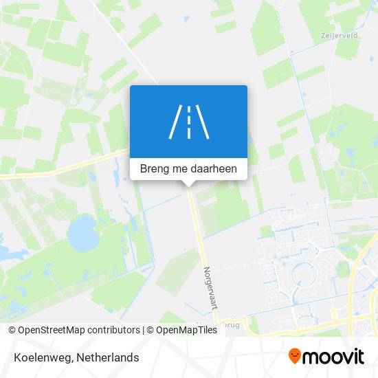 Koelenweg kaart