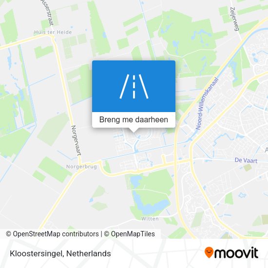 Kloostersingel kaart