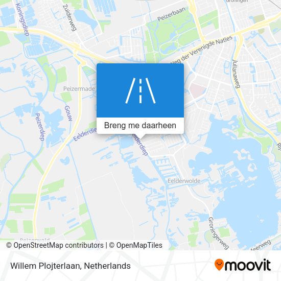 Willem Plojterlaan kaart