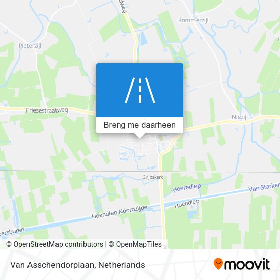 Van Asschendorplaan kaart