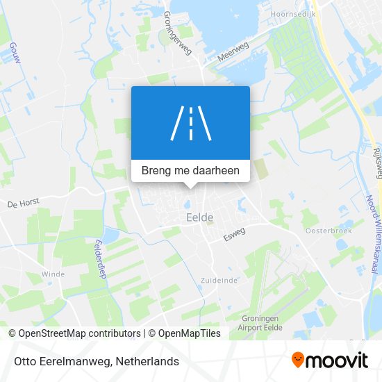 Otto Eerelmanweg kaart