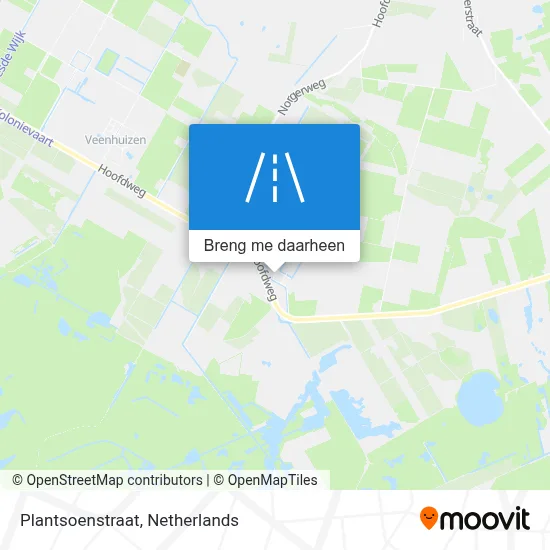 Plantsoenstraat kaart