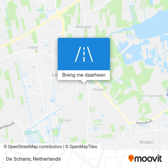 De Schans kaart