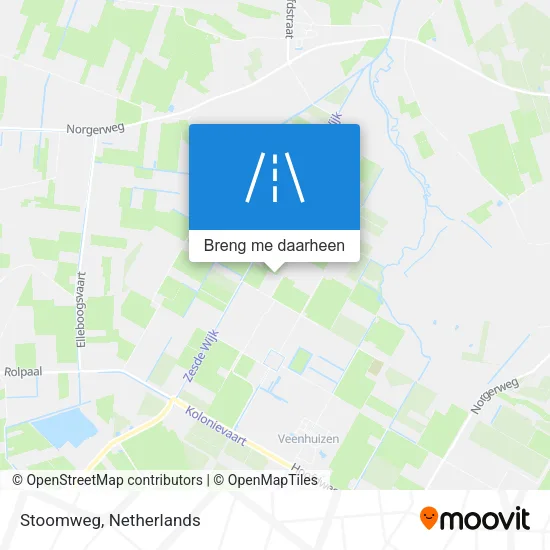 Stoomweg kaart