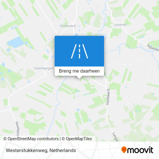 Westerstukkenweg kaart