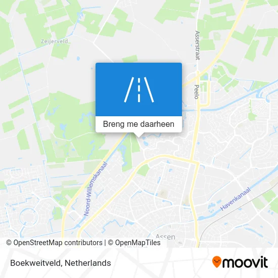 Boekweitveld kaart