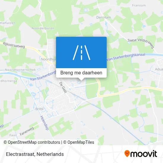 Electrastraat kaart