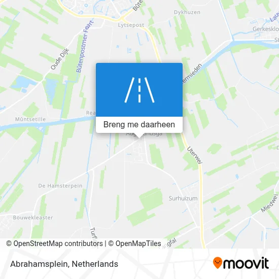 Abrahamsplein kaart