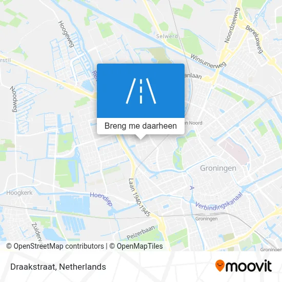Draakstraat kaart