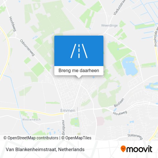 Van Blankenheimstraat kaart