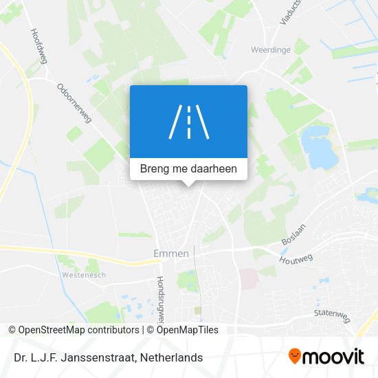 Dr. L.J.F. Janssenstraat kaart