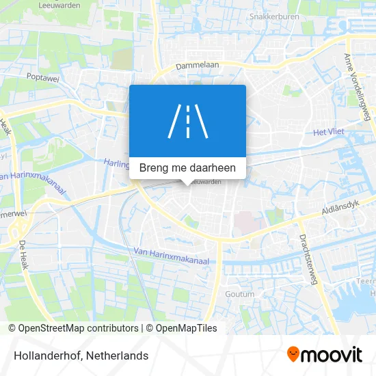 Hollanderhof kaart