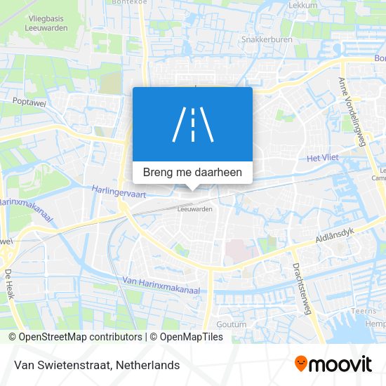 Van Swietenstraat kaart