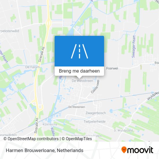 Harmen Brouwerloane kaart