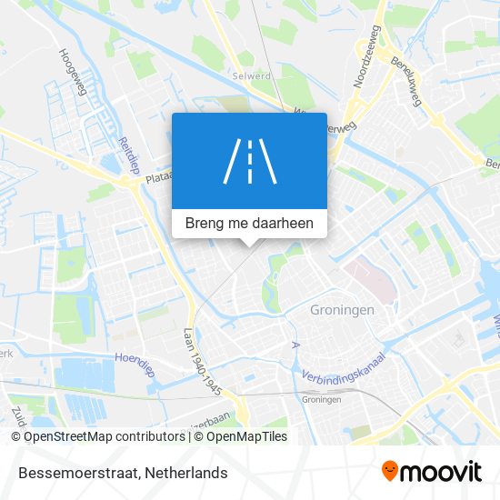 Bessemoerstraat kaart