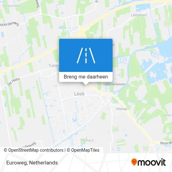 Euroweg kaart