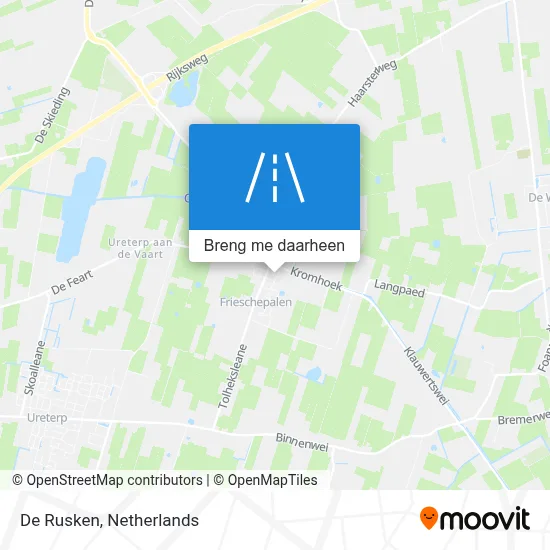 De Rusken kaart