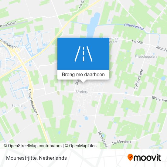 Mounestrjitte kaart