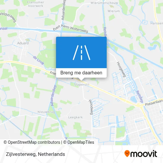 Zijlvesterweg kaart